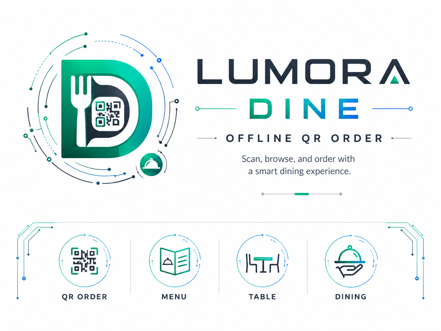 Lumora Dine branding